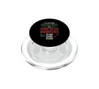 Film di Natale O Crimine Documentari Divertente Vacanza PopSockets PopGrip per MagSafe