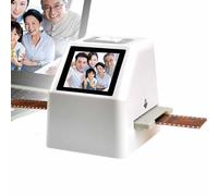 Film e Slide Scanner con schermo LCD da 2,4 pollici, Scanner da 22 MP per la conversione di colori e B & W 35 mm, 126, 110 e Super 8 diapositive e negativi in immagini digitali