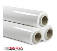 FILM ESTENSIBILE BIANCO/NERO/TRASPARENTE DA 2KG, MINI BOBINE DA 300G IMBALLAGGIO