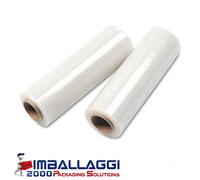 FILM ESTENSIBILE MANUALE BIANCO 6 ROTOLi PELLICOLA FASCIA PALLET