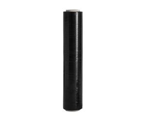 Film estensibile nero in LLDPE per imballo in bobine 50 cm da 2 kg Nero