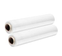 Film Estensibile Set 2 bobine trasparente Per Imballaggi 2,2 Kg 50cm Pellicola M