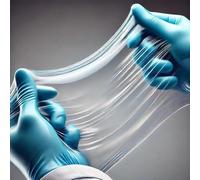 Film for substrato elettronico flessibile ed estensibile altamente elastico - Elastomero poliuretanico modificato, 210x297 mm, spessore 25/50/100 μm(25μm 10PCS)
