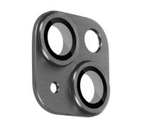 Film fotocamera iPhone 14 / 14 Plus vetro temperato + lega di alluminio argento