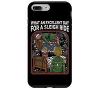 Film horror Christmas Festive Slasher Cane Menace Custodia per iPhone 7 Plus/8 Plus