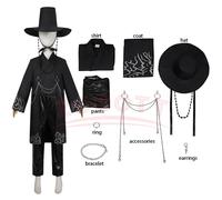 Film Kpop Demon Hunters Saja Ragazzi Costume Cosplay K-POP Saja Ragazzi Jinu Halloween Party Cosplay Comic Mostra Costume Outfit