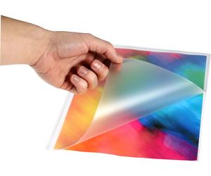 Film laminati A4 (228 x 303 mm), 2 x 125 microfono, lucido, con rimozione di 4 volte (100 pezzi) NEW