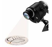 Film luminosi pubblicitari con logo personalizzato impermeabile IP67, lente girevole, immagine proiettori GOBO personalizzati Include obiettivo(Two Color,55 Watt)