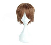 Film Magic Potter Ronald Billius Weasley Parrucche Cosplay Marrone Corto Halloween Festa in costume di carnevale Parrucca da gioco di ruolo WIG-659E