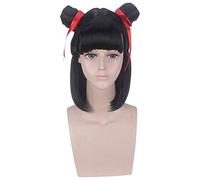 Film Nuzar Nalakuvara Nezha Parrucca Cosplay Resistente al calore Capelli sintetici Ne Zha Costume giovane Gioco di ruolo Parrucche + Cappellino parrucca PL-581