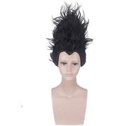Film Nuzar Nalakuvara Nezha Parrucche Nero e rosso resistente al calore Capelli sintetici Parrucca Ne Zha Nezha Parrucca Accessori per cosplay Costume dm583 2