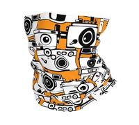 Film Photo Cameras Vintage Scaldacollo Elastico Protezione del Viso Stampato Fascia per Capelli per Yoga Bambini Uomo 25X50Cm