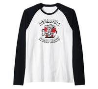 Film Photographer Developing A Bad Habit Vintage Camera Maglia con Maniche Raglan