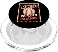 Film Popcorn E Pigiama Divertente Retro Teatro Snack Notte PopSockets PopGrip per MagSafe