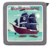 Film protettivo pellicola di protezione per Toniebox per giocattoli per bambini baby sticker adesivo personalizzato su misura Y031 (Con nome, No. 25 nave pirata)