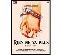 Rien ne va plus - Il gioco è fatto – Claude Chabrol – DVD