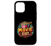 Film Staff Party Night Dietro la Scena Awesomeness Popcorn Custodia per iPhone 12/12 Pro