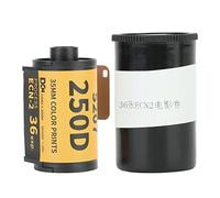 Film stampato a colori Cheotime 35mm per 135 fotocamera a larga esposizione a vasta gamma ECN 2 Film per fotocamera a colori per il processo 8 fogli 8-250 gradi Luce Sensibilità (36 Sheet)