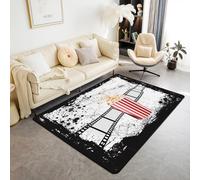 Film Tappeto Stampato In 3D Decorazioni Per La Casa Morbida Flanella Tappeto Da Letto Per Gioca Un Tappeto Gattonare Per Soggiorno, 60 X 90 Cm - Pulizia Facile /5406885716007