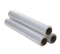 Film Trasparente per Imballaggio, Plastica Copritutto per Traslochi, Pellicola Adesiva Protettiva, Pellicola per Imballaggio per Coprire Mobili, Scatole di Cartone per Traslochi - Ofituria (3 pz)