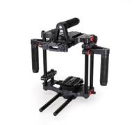 FILMCITY DSLR Power fotocamera gabbia Kit con regolabile superiore e doppio lato impugnatura |con rapida fotocamera montaggio piastra|Montaggio rapido del treppiede(FC-CTH)