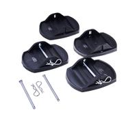 FILMER Set 4 piastre di supporto