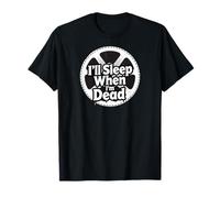 Filmmaker Editor Horror Movie I'll Sleep When I'm Dead Maglietta