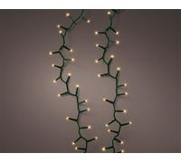 Filo 1000led Twinkle Compact 22,5mt C/tra Est Filo Verde-Luce Bianca Classica Am