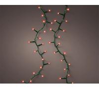 Filo 1600cm 750 Led Twinkle Compact 8 Funzioni Luce Rossa