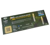 Filo 20 Candeline Mt 11,4+4 Decorazioni Addobbi Natale