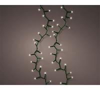 Filo 3000led Twinkle Compact L6000cm 8 Fuctio Filo Verde-Luce Bianca Calda-Ester