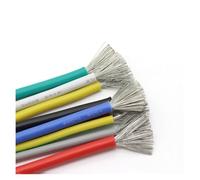 Filo 5 metri di filo rame siliconico flessibile morbido UL3135 resistente alle alte temperature, elettronico da 30 AWG a 12, connettore(Black,26AWG)