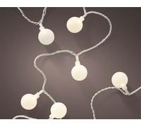 Filo 60led Cherry Xl Trasparente L900cm Cherry Bianca Opaca-Luce Bianco Caldo-E