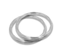 filo a molla in acciaio inossidabile, Lunghezza 100M 304 Filo for molle singolo lucido in acciaio inossidabile, filo di acciaio e filo di acciaio duro(Soft,1.0mm)