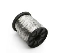 Filo Acciaio Inox, Cavetto Acciaio Filo for molle in acciaio inossidabile 304 duro/morbido 0,1 mm-3,0mm Lunghezza m/5 m/10 m singolo in fascio di ferro dolce Telaio in(18 x 1.2mm 5m,Hard Wire)