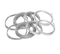 Filo Acciaio Inox Diametro 0,5-3 mm 5/10 m fune in acciaio inossidabile con struttura 7 * 7 cavo da pesca morbido fune di sollevamento tirare stendino fune metallica(0.6mmx10M)
