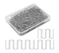 Filo Ad Alta Resistenza Al Nichelcromo A Forma Di U | Ganci Per Forno Temporaneo Da 100 Pezzi Gancio Durevole Per Ornamenti In Ceramica, Pendenti E Artigianato In Ceramica | Cottura Ideale, Creazione