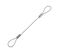 Filo Appendiquadri Regolabile Cavo in filo d'acciaio regolabile da 1,5/2/3/4 mm, kit di sospensione a fune in acciaio inossidabile for immagini(2mm,1.5M)