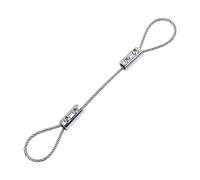 Filo Appendiquadri Regolabile Cavo in filo d'acciaio regolabile da 1,5/2/3/4 mm, kit di sospensione a fune in acciaio inossidabile for immagini(3.0mm,1M)