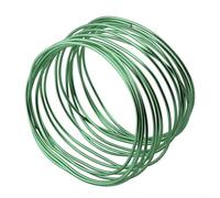 Filo Bonsai Alluminio 2.0mm 5m Flessibile(1pc dark green) | Alluminio flessibile, per facile da modellare, non si spezza, per ideale per curvare rami sottili, lunghezza 5 metri