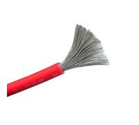 Filo Cavo in silicone di rame stagnato 14AWG 20AWG elettrico morbido e flessibile Connettore for cavo ad alta resistenza alle alte temperature(Red,10meter 18 AWG)
