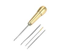 Filo Cerato Cucitura a Mano Cucitrice Punteruolo da Cucito Kit di Attrezzi per la Riparazione delle Scarpe in Rame per la Cucitura del Filo Riparazione del Cucito Fai da Te