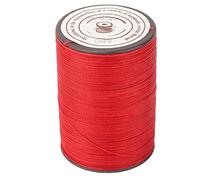 Filo Cerato per Cucire 0 , 45 Mm Cavo di Cera per Cucito in Pelle Filo di Cera Linea di Cera per Cucire(Rosso)