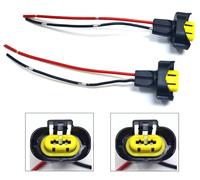 Filo Codino Femminile N H11 Due Bardatura Nebbia Luce Lampadina Lampada