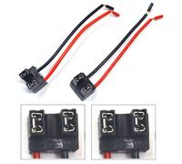 Filo Codino Femminile P A H7 Due Bardatura Testa Luce Basso Beam Lampadina Presa