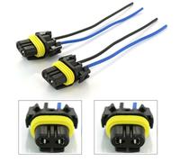 Filo Codino Femminile P H10 9145 Nebbia Luce Due Bardatura Lampadina Connettore