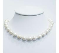 Filo COLLANA PERLE BAROCCHE WHITE Misura da 10 a 11 mm Lunghezza 40 cm