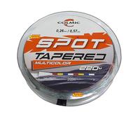 FILO COLMIC SPOT TAPERED CONICO 220 MT MULTICOLOR 0,26- 0,57 MM SURFCASTING