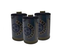 filo da cucito a macchina N.50 qualita top oro 1000Yds - 915 metri cotone egiziano (nero - 3x)