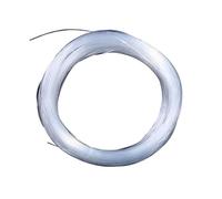 Filo da pesca 100M 0.4mm-1.8mm Extra Spessa Macchie Invisibili Lenza da Pesca di Grandi Dimensioni Monofilamento in Nylon Super Forte Mare Barca lenza Lenza da pesca per esterni(Clear,0.55mm 10)